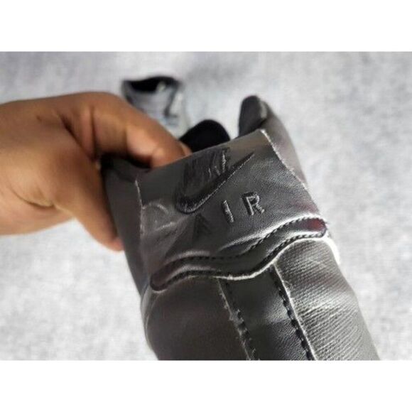 Nike Air Force 1 High Triple Black Sneakers Men Sz 9 315121-023 Leather Gym - Picture 6 of 9